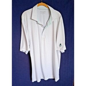 Vineyard Vines Jim Nantz Floral Polo Shirt -Brooklawn 1895 Country Club- Mens XL